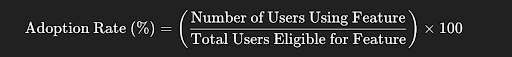 Adoption Rate Formula
