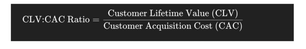 CLV:CAC Ratio Calculated