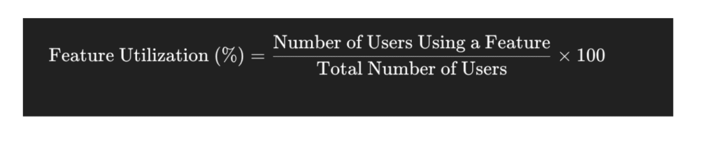 How is Feature Utilization Measured in SaaS?